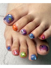 ローレル(Laurel)/派手派手カラフルネイル