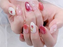 フローラ/春ネイル