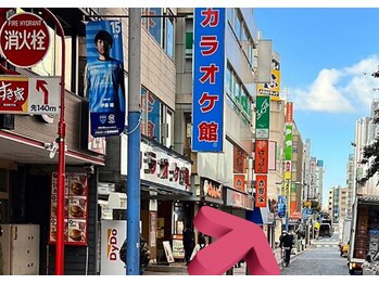 まつげパーマ専門店VeryLash横浜2号店パリジェンヌ/アイブロウ【3月中旬～（予定）】 /★道案内4