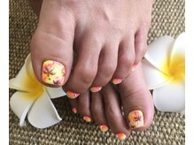 ネイルサロン ル リアン(Nailsalon Le lien)/夏ネイル Foot