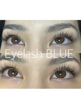 アイラッシュブルー(Eyelash BLUE)/フラットラッシュで美目元キープ