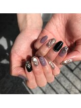 ラウンジ渋谷 本店(RounGe SHIBUYA)/ミラーネイル