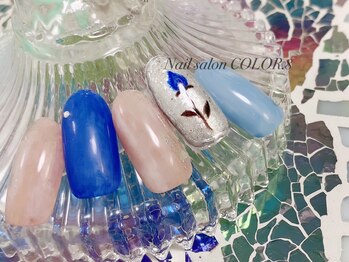 ネイルサロン カラーエイト(Nailsalon COLOR.8)/ニュアンス、トレンド、お花