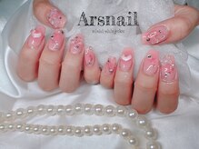 アルスネイル(Ars nail)/うるうるハートネイル