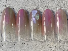 くすみピンクシェル ¥7000