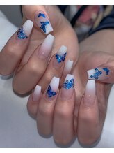 ホランイネイル(HORANGI NAIL)/4月デザイン定額A＋長さ出し