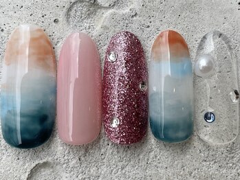 マリンゆるボーダー ¥12000