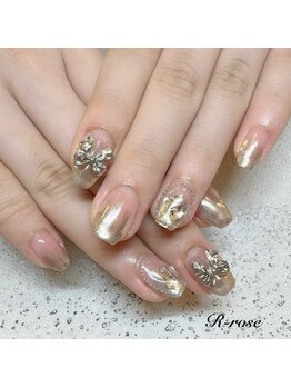 アールローズ(R-rose)/ミラーネイル