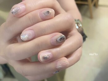 リカルメナートゥ 薬院(re:calmer na/to)の写真/【再現性高く口コミ高評価★】持ち込みデザインOK*綺麗な仕上がりで長持ち◎[薬院/パラジェル/フィルイン]