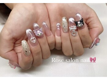 キャラパーツネイル