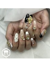 レディスペネイル ノウラ 名駅店(Redispe nail NouRa)/ビジューゴテゴテデザイン