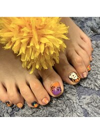 ハロウィンネイル