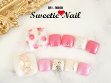 スウィーティーネイル 新松戸駅前店(Sweetie Nail)/【フット】定額アートコース ２
