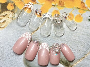 ネイルサロン キャンディネイル(Candy Nail)/お花ネイル by増田