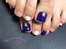 アン ジョーヌドラゴ/【フットネイル】パープルネイル