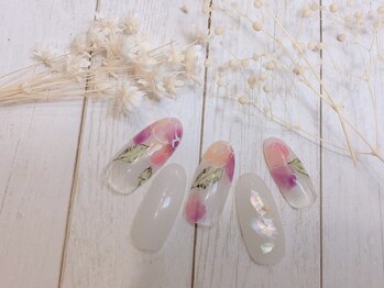 コルジャ(CORUJA)/シースルーフラワー☆9350