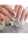 〔mirror nail〕クリアベース