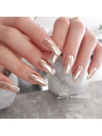 〔mirror nail〕クリアベース