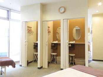 リラックス整体 にこたま/更衣室☆お着替えは無料です☆