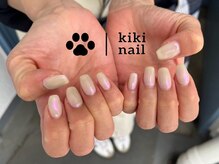キキネイル 二子玉川(kikinail)/ミラーネイル/梅雨ネイル