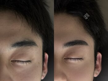 ラトリエ(L'Atelier)/eyeblow wax｜before/after