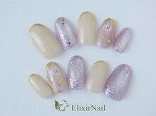 エリクサーネイル 五反田(Elixir Nail)/定額a シンプル／クーポン使用