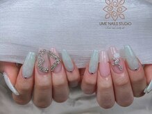 ウメネイルスタジオ(UME NAIL STUDIO)/題長さだしやり放題×つけ放