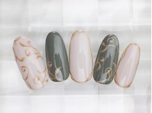 ネイルサロン あかねいろ/秋冬　クリスマス　ノルディック