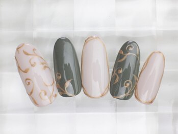 ネイルサロン あかねいろ/秋冬 クリスマス ノルディック