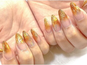 エムネイル(M-Nail)/★ニュアンスべっ甲ネイル★