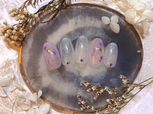 こはるびより/チューリップネイル