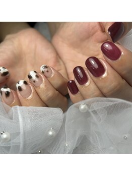 グロウネイル(Glow.Nail)/秋ネイル