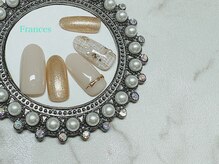 フランセス(Frances)/新作　ツイード柄×リボン