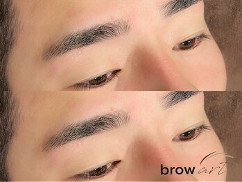 ブロウアート 上野 東上野店(Brow art)/眉毛/メンズ/上野/アイブロウ/眉
