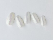 ティアリーネイル コレットマーレ店(Tiary Nail)/ホワイトオーロラネイル