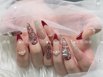 エムプラスネイル 新宿(M+Nail)/持ち込みデザイン