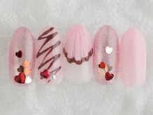エリクサーネイル 長堀橋(Elixir Nail)/長堀橋限定バレンタインデザイン