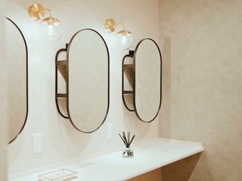 ウィズルーチェ 神栖店(with luce)/Refaドライヤー・アイロン完備