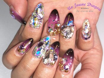 アン ジョーヌドラゴ/【ロングネイル】ゴテゴテネイル