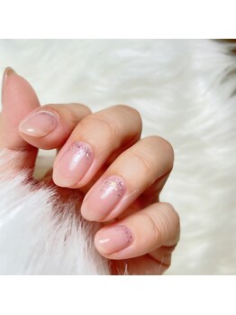 華やかラメネイル