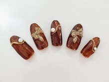 ビーケア 自由が丘店(B.care)/リボンネイル￥8480