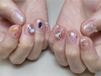 ミンスネイル(Mins Nail)/短い爪10本アート