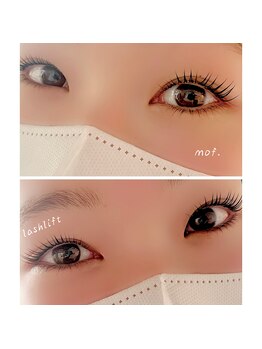 モフ(mof.)/まつ毛パーマ　ラッシュリフト