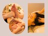 女性限定【115分】足湯&クリームフットケア45分＋ドライヘッドスパ70分