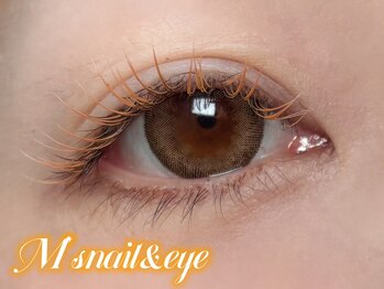エムズ ネイル アンド アイ(M’s nail & eye)/カラーマツエク☆