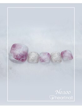 はあとねいる 六本松店/フットネイル：No.100