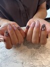 オーロラミラーネイル