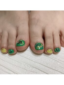 キョウネイル(kyou_nail)/フット季節のアート
