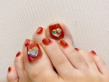 ネイル ハピネス(Happiness)の写真/再現度の高いデザインが大好評◎オシャレ女子は足先まで手を抜かない！足元からお洒落を楽しみませんか？