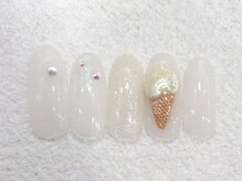 リノ ネイル(Rino nail)/7月の新作　アイスクリーム707b2